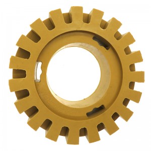 4 inci 100mm Roata de ștergere a cauciucului Whizzy Roata Vinil decal pentru foraj